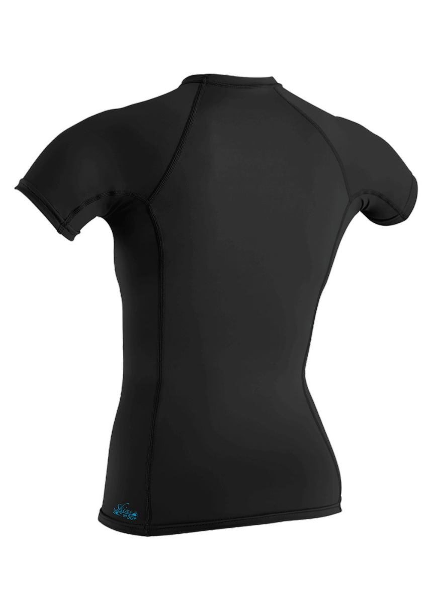 ONeill Ladies Basic Skins Rash Vest Black