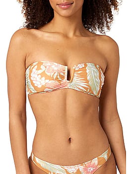 Ripcurl Always Summer Bandeau Bikini Top Gold