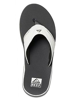 Reef Fanning Flip Flops Grey/White
