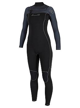 Buell RB1 Ladies Accelerator 4/3 Wetsuit Blk/Grey