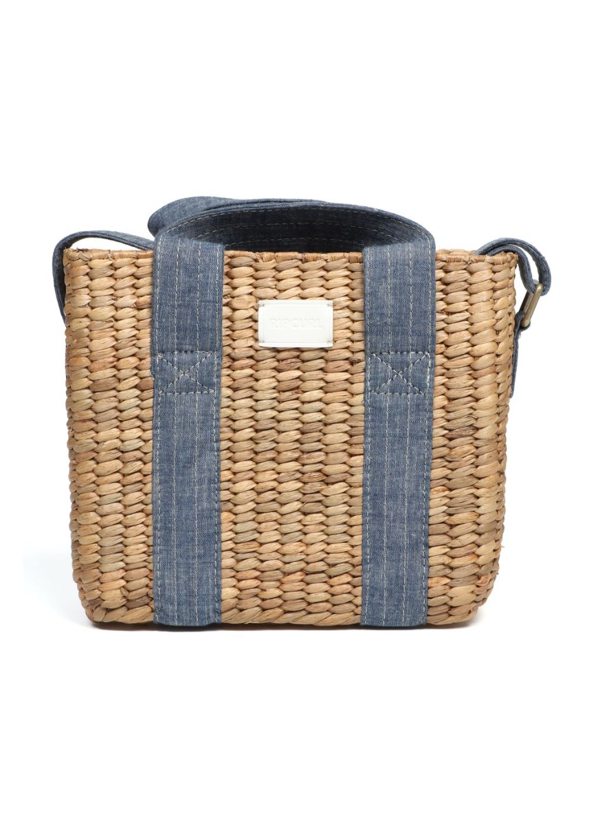 Ripcurl Premium Straw Crossbody Bag Natural