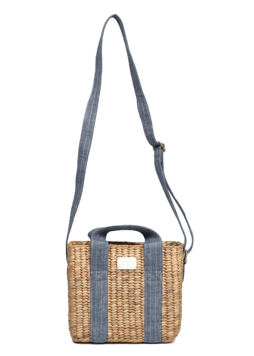 Ripcurl Premium Straw Crossbody Bag Natural