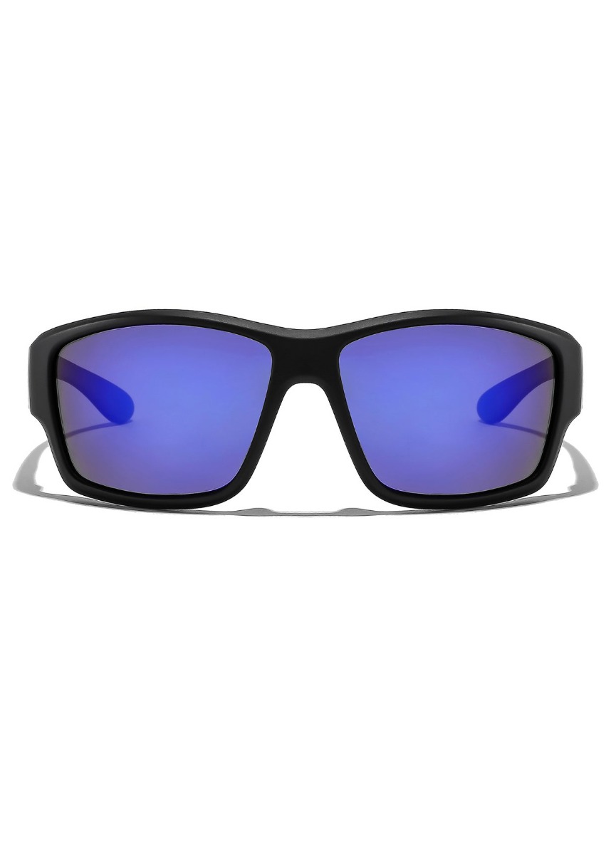 Ritual Vision The Decline Sunglasses Matte Black Blue Polarised