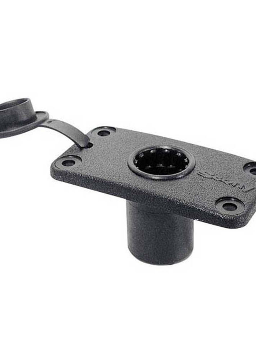 SCOTTY 244 FLUSH DECK MOUNT & RAIN CAP Black