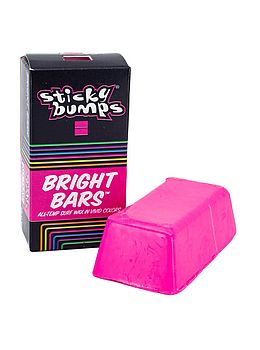 Sticky Bumps Bright Bars Surf Wax Neon Vice Pink