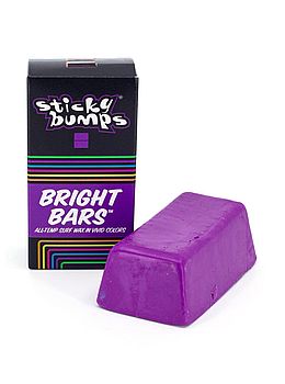Sticky Bumps Bright Bars Surf Wax Rad Berry Purple