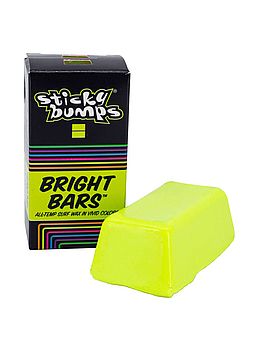 Sticky Bumps Bright Bars Surf Wax Solar Jam Yellow