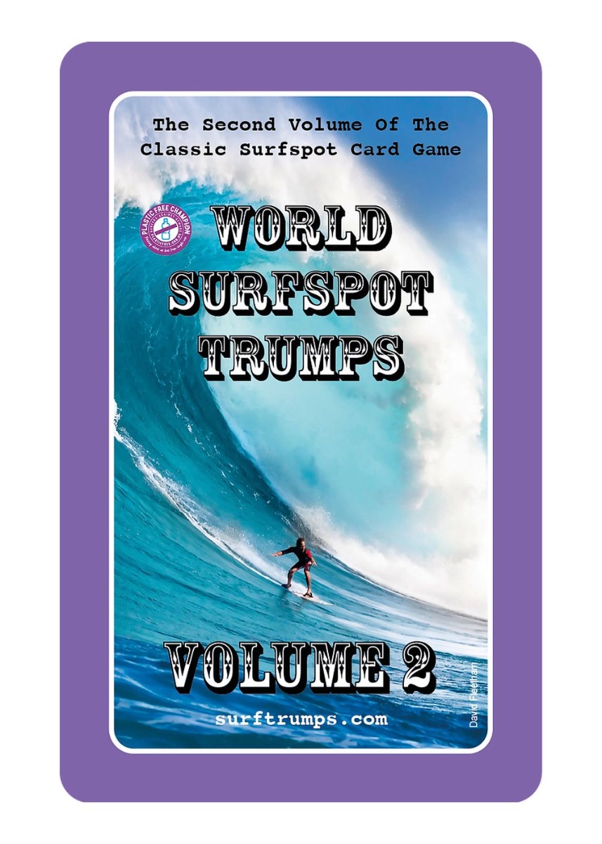World Surfspot Trump Cards Volume 2 Purple