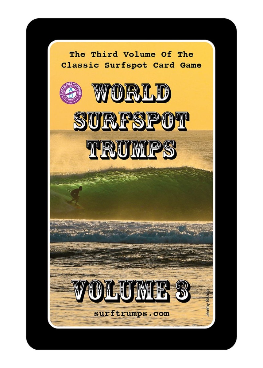 World Surfspot Trump Cards Volume 3 Black