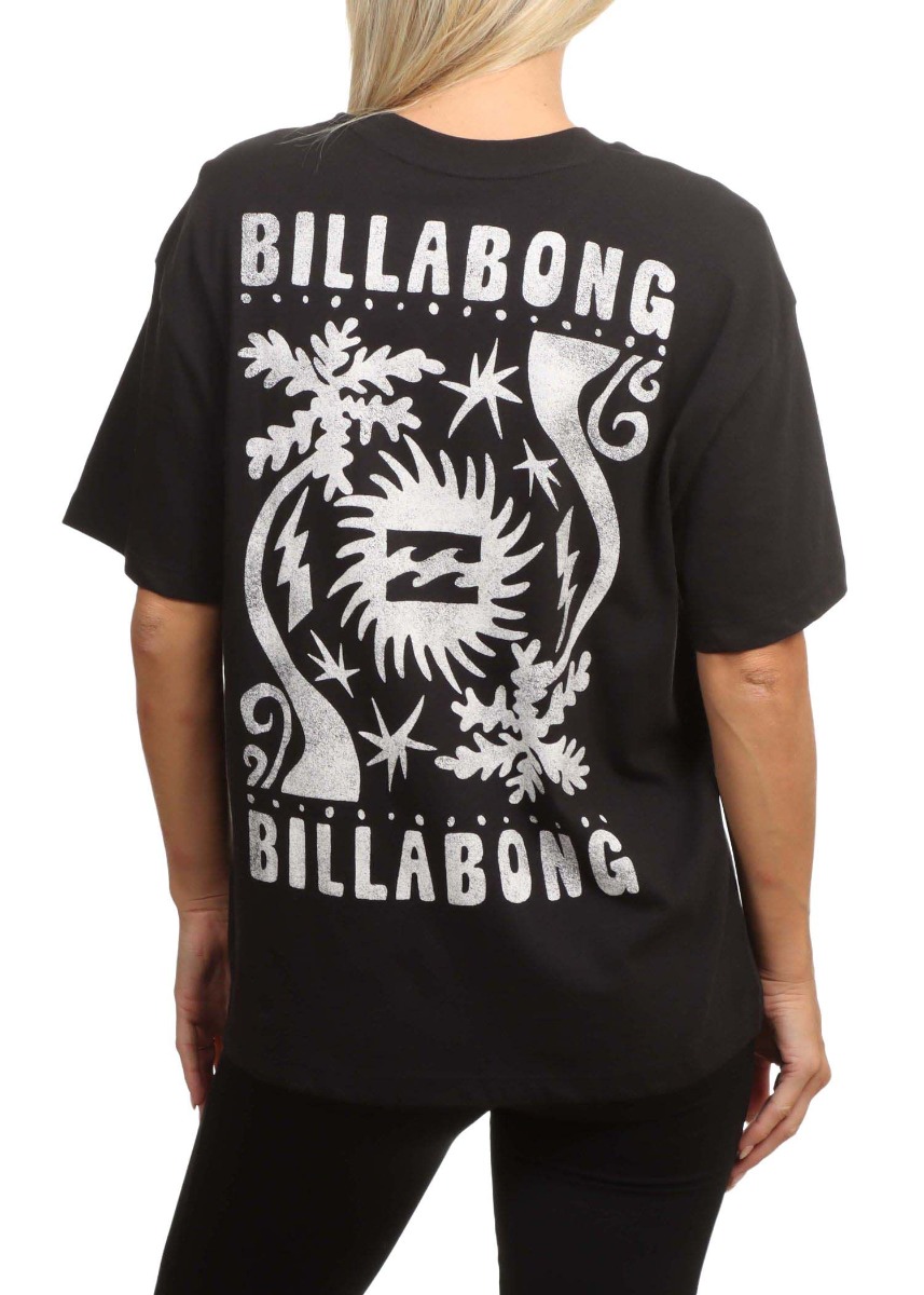 Billabong Always Looking Tee Black Pebble