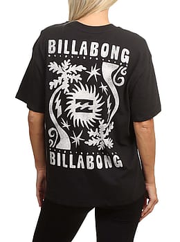 Billabong Always Looking Tee Black Pebble