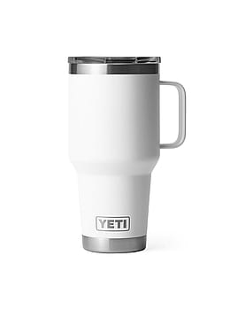 Yeti Rambler 30oz Travel Mug White