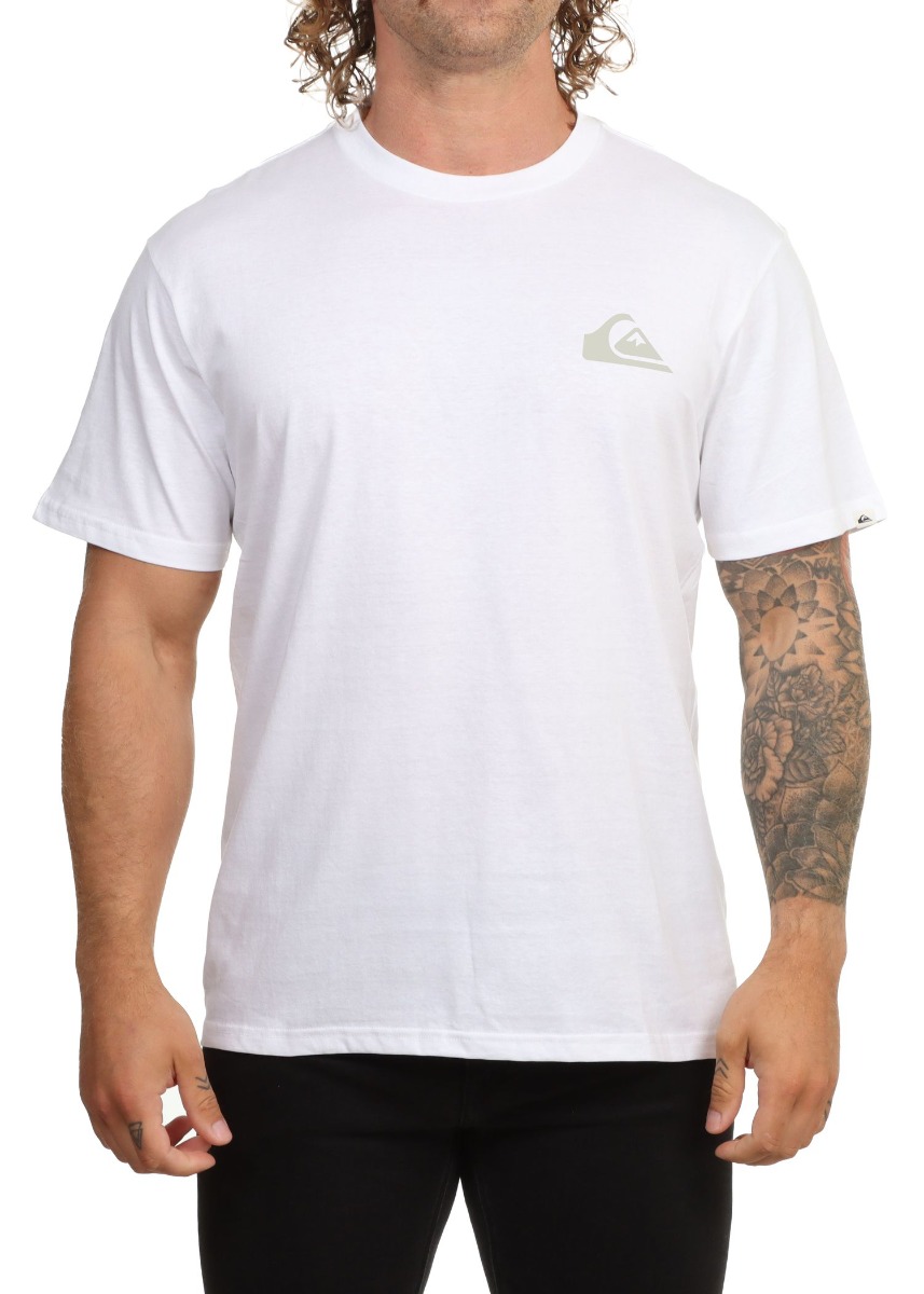 Quiksilver EV Mini Logo Tee White