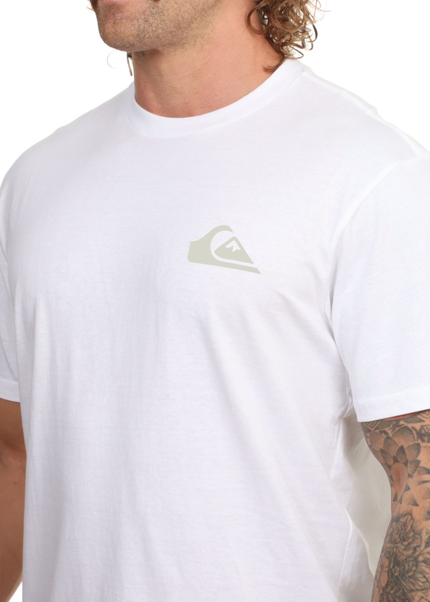 Quiksilver EV Mini Logo Tee White