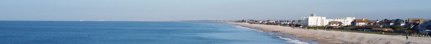 Hero image showing East Wittering beach or the Witterings coastline for a West Wittering car park full guide